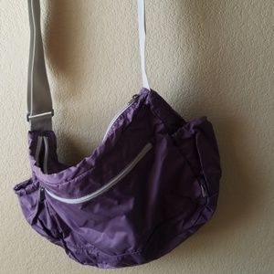 Eddie Bauer Purple Medium-sized Cross-body Bag